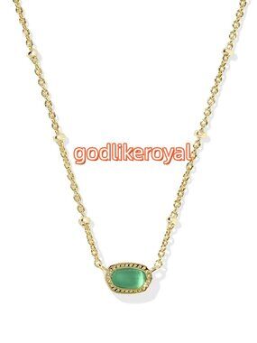 Mini Elisa Gold Satellite Short Pendant Necklace